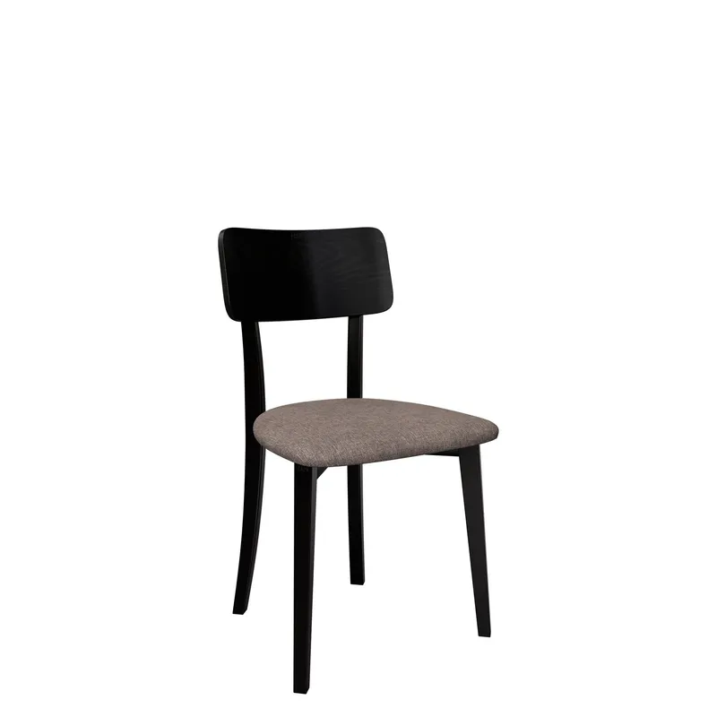 Esher Matstol - svart och taupe — svart och taupe