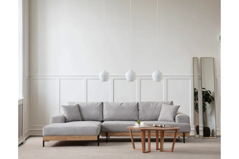 Eti Hörnsoffa 3-sits - Grå (Art.nr 3050060) — Grå