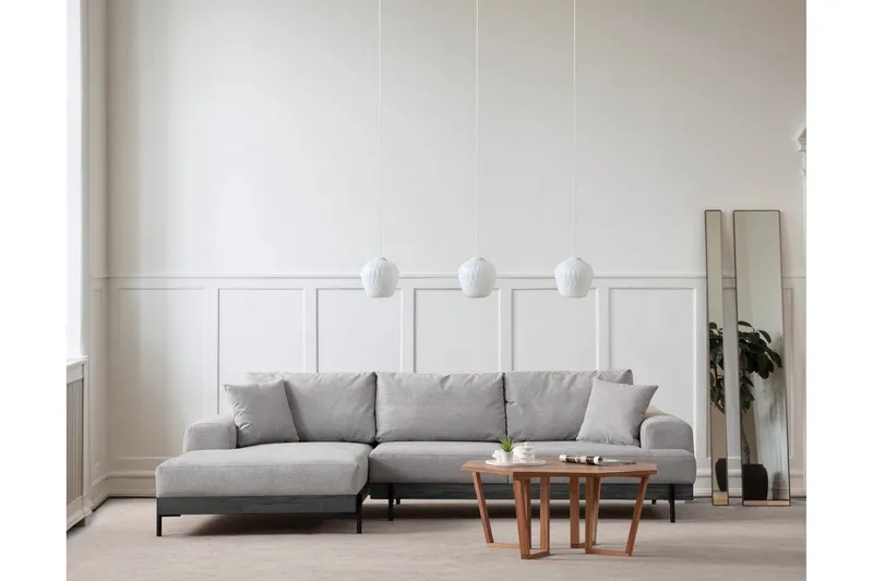 Eti Hörnsoffa 3-sits - Grå (Art.nr 3050064) — Grå