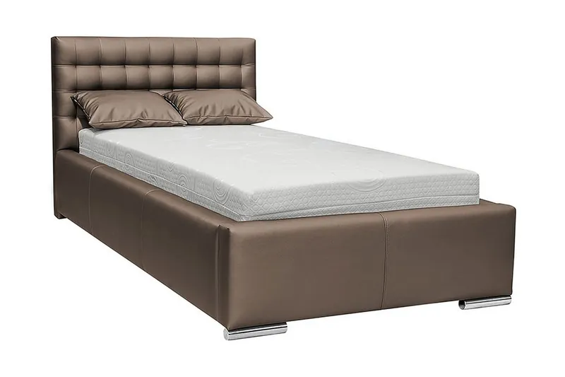 Faldet Enkelsäng 90x200 cm - Brun — Bedly