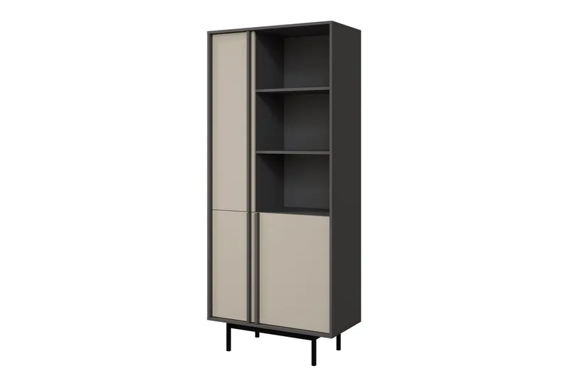 Farshian Highboard - Grå/Beige (Art.nr 3100438) — Grå/Beige