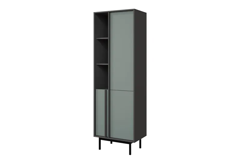 Farshian Highboard - Grå/Grön (Art.nr 3100440) — Grå/Grön