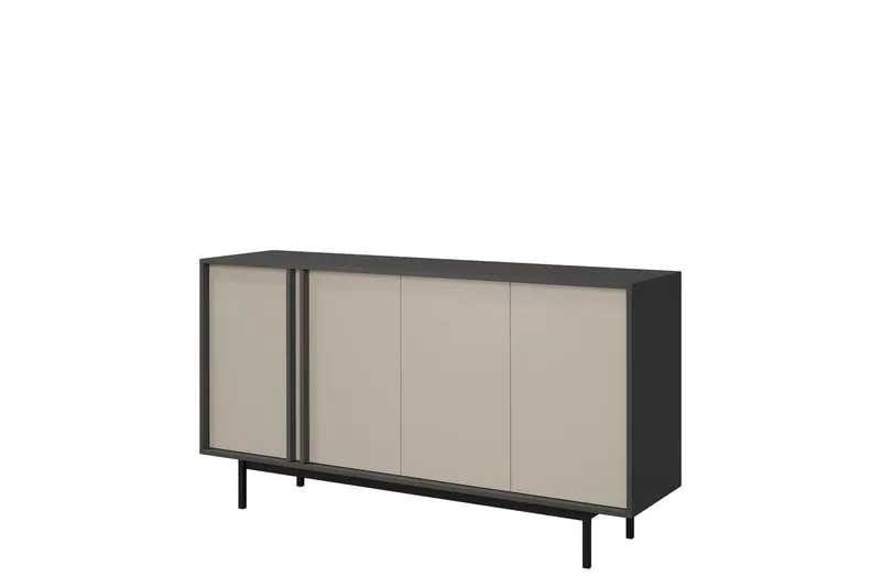 Farshian Skänk 163x43 cm - Grå/Beige — Grå/Beige