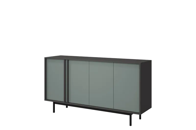 Farshian Skänk 163x43 cm - Grå/Grön — Grå/Grön