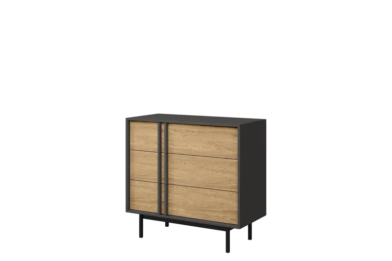 Farshian Skänk 93x43 cm - Grå/Brun — Grå/Brun