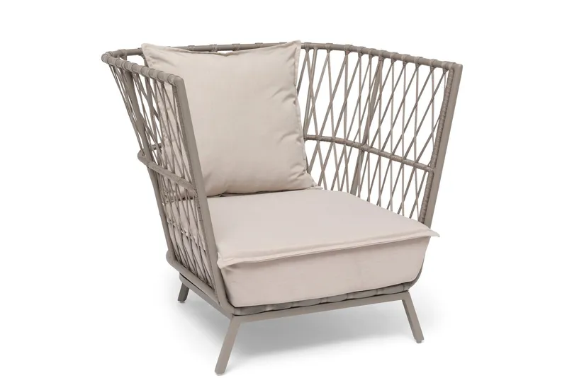 Fåtölj Hillerstorp Jet Set Lounge - Beige — Hillerstorp