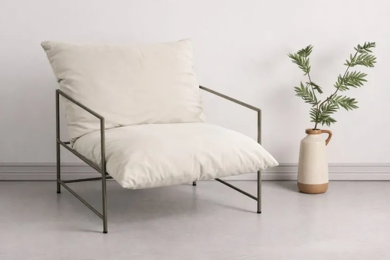Fåtölj Sedalia - Beige — Venture Home