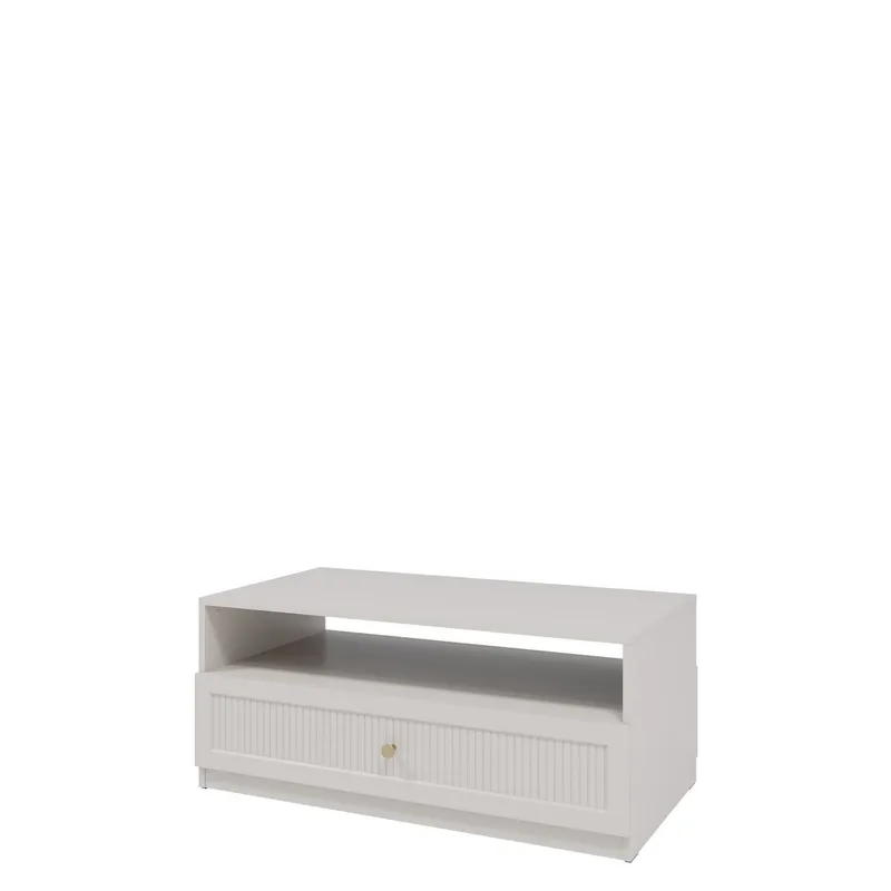 Fayric Soffbord 100 cm - Beige — Beige