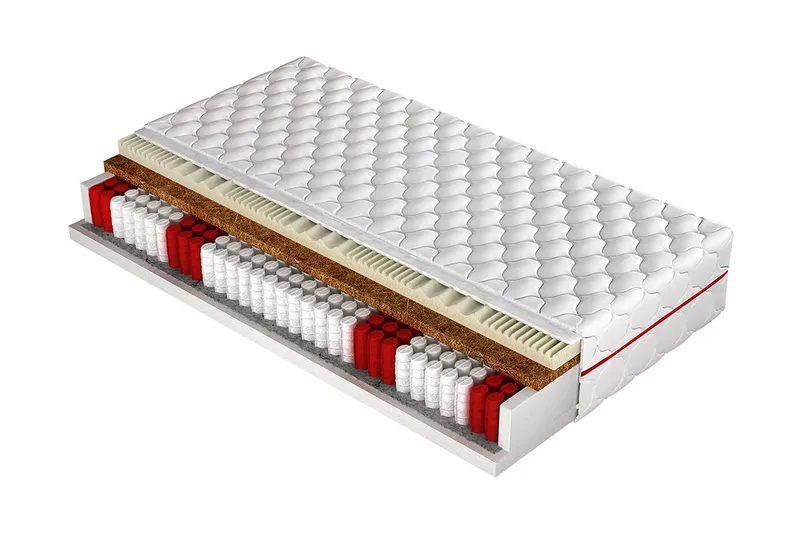 Fema Madrass 200x90x18 cm Vit Vit - Vit — Vit