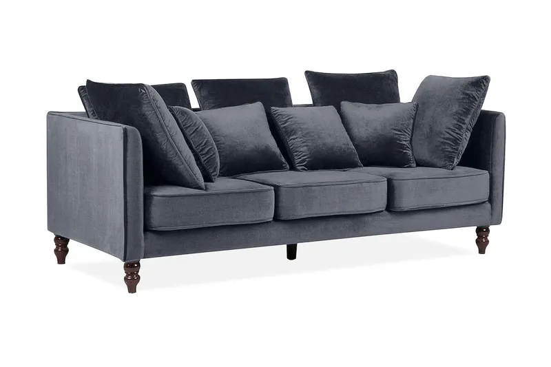 Fenstad Soffa 3 Sits - Grå — Grå