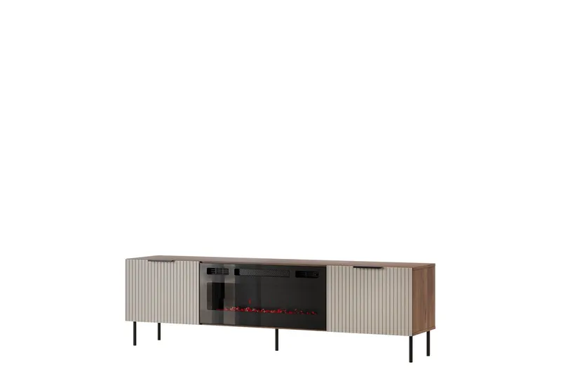 Fiesta Tv-bänk 181x42 cm - Brun/Beige — Brun/Beige