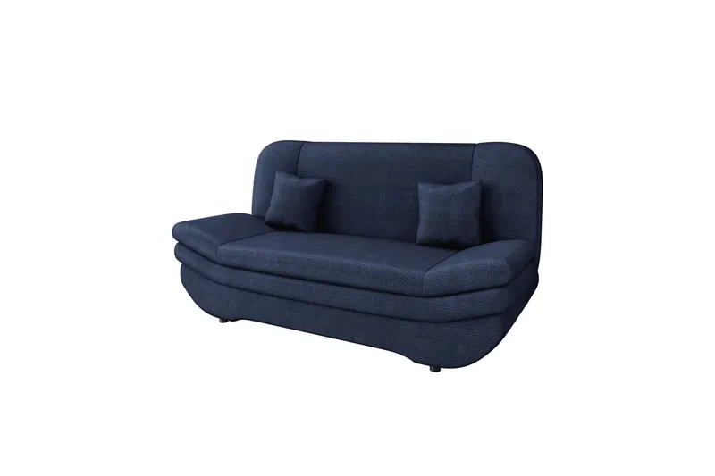 Figurelle Bäddsoffa 2-sits i Chenille - Blå — Blå