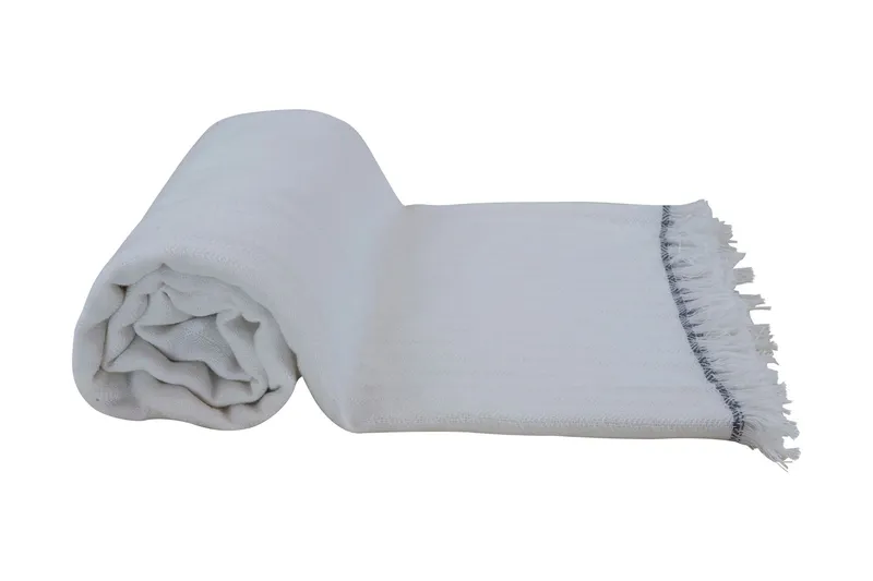 Filt Canasta Vit - Borås Cotton — Borås Cotton