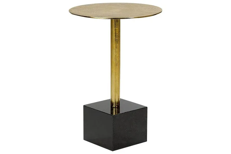 Finnian Sidobord 30 cm - Guld/Svart — Guld/Svart