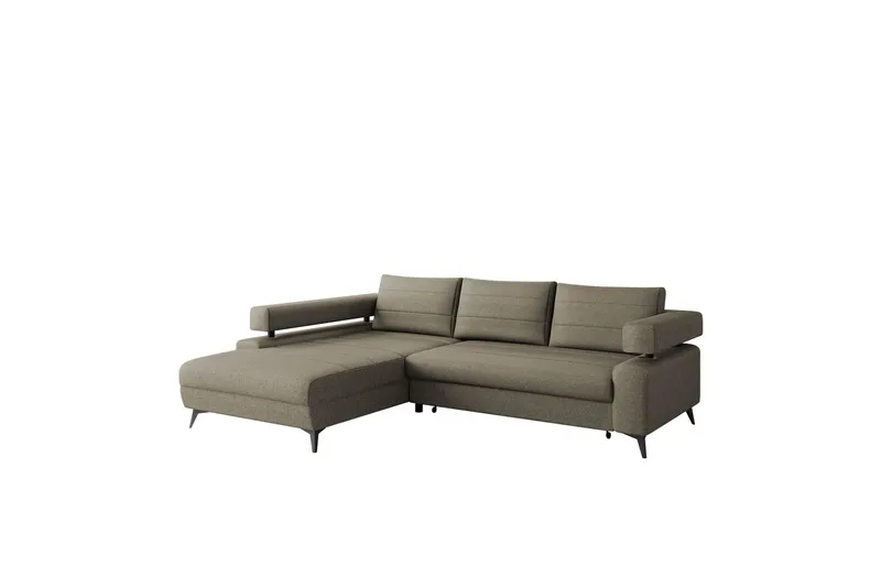Fito Bäddsoffa med Divan 3-sits - Grå (Art.nr 3079362) — Grå