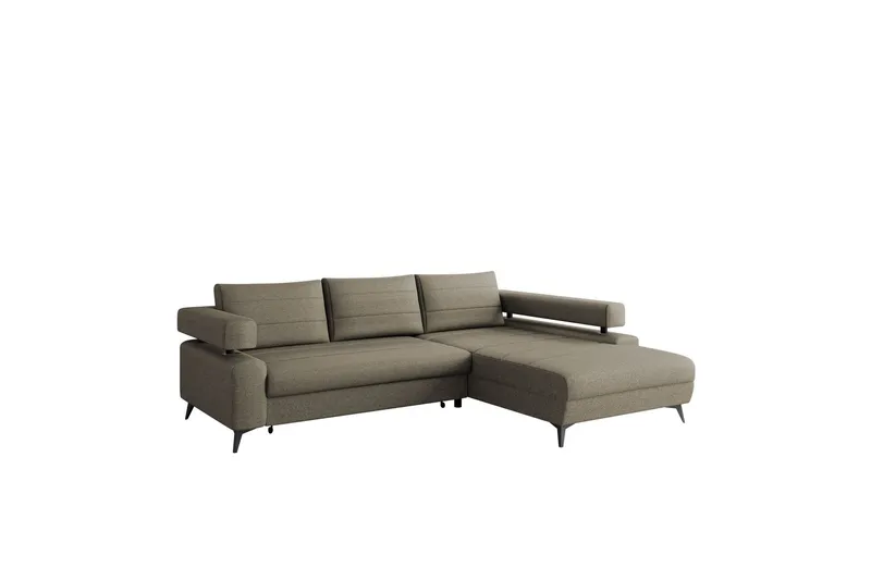 Fito Bäddsoffa med Divan 3-sits - Grå (Art.nr 3079368) — Grå