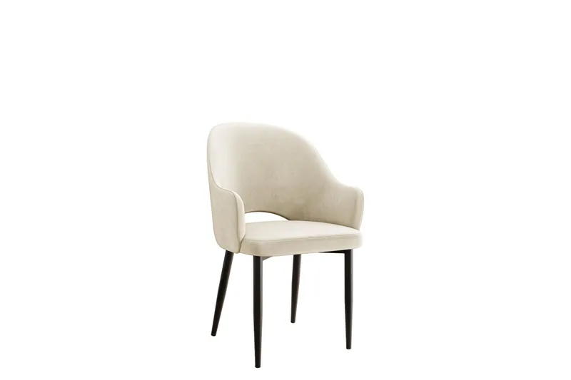 Fito Karmstol - Beige/Svart — Beige/Svart