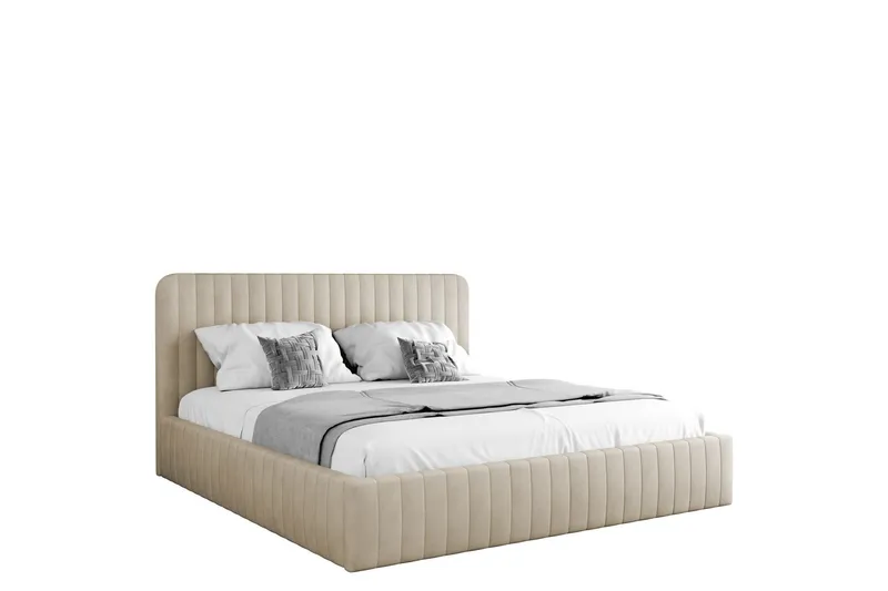 Flanna Sängram 160x200 cm - Beige — Beige