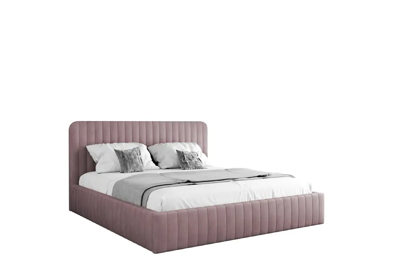 Flanna Sängram 160x200 cm - Rosa — Rosa