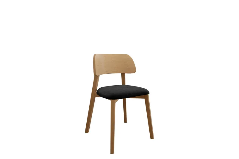 Flannery Matstol - Svart/Beige — Svart/Beige