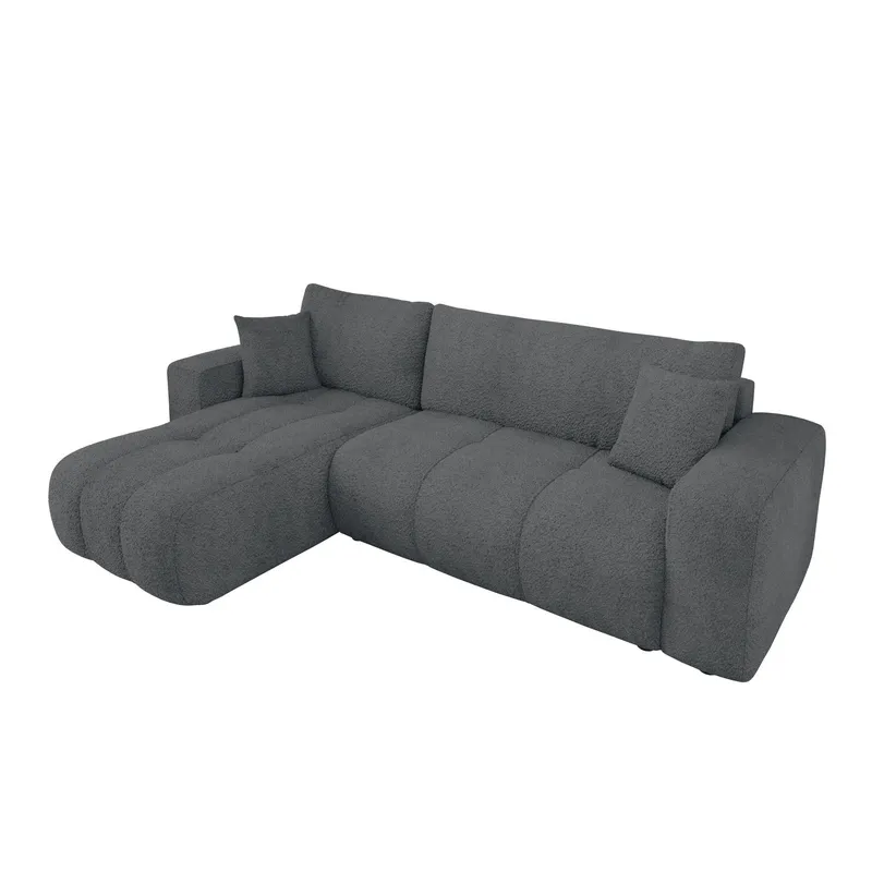Flo Bäddsoffa med Divan 3-sits - Grå (Art.nr 3111628) — Grå