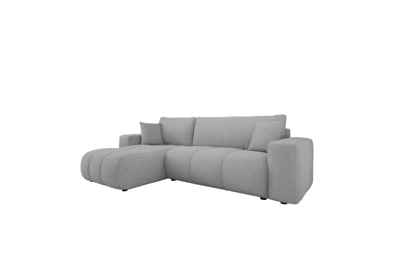 Flo Bäddsoffa med Divan 3-sits - Ljusgrå — Ljusgrå