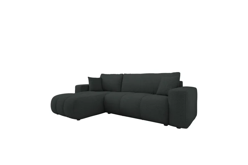 Flo Bäddsoffa med Divan 3-sits - Svart — Svart