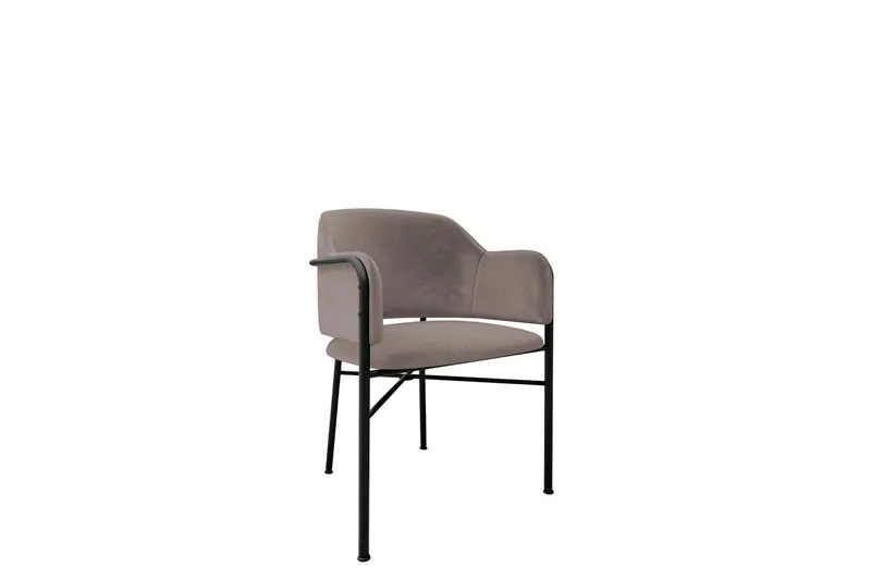 Floden Karmstol - Grå/Svart (Art.nr 3068074) — Grå/Svart