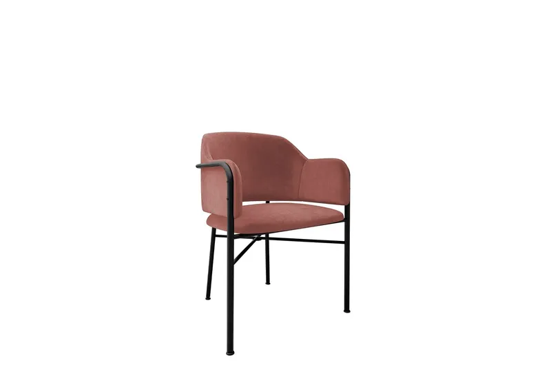 Floden Karmstol - Rosa/Svart — Rosa/Svart