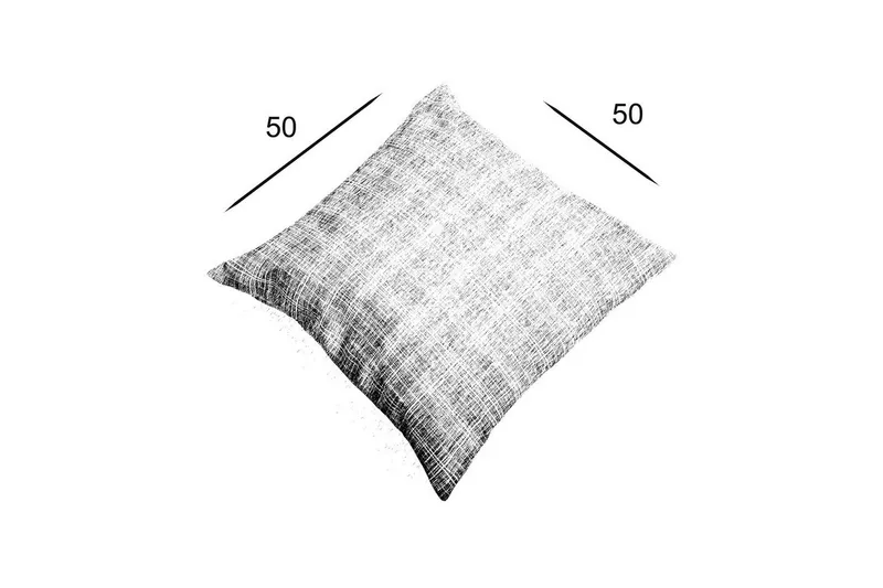 Fodral Fritab 50x50 cm till kuddar - Diagonal blue — Fritab