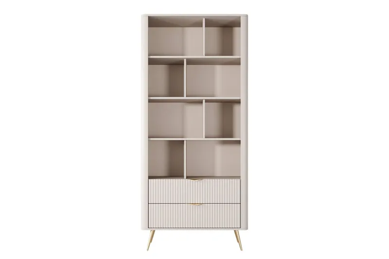 Forba Bokhylla 88 cm - Beige — Beige