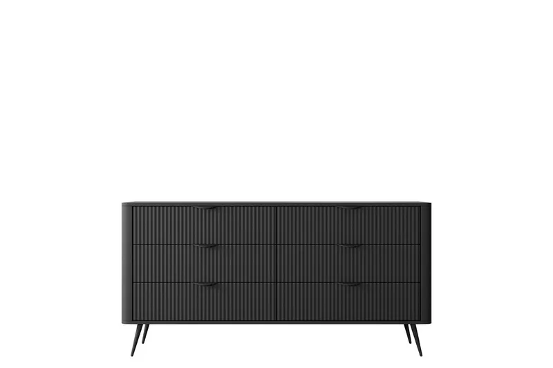 Forba Byrå 164 cm - Svart (Art.nr 3068285) — Svart