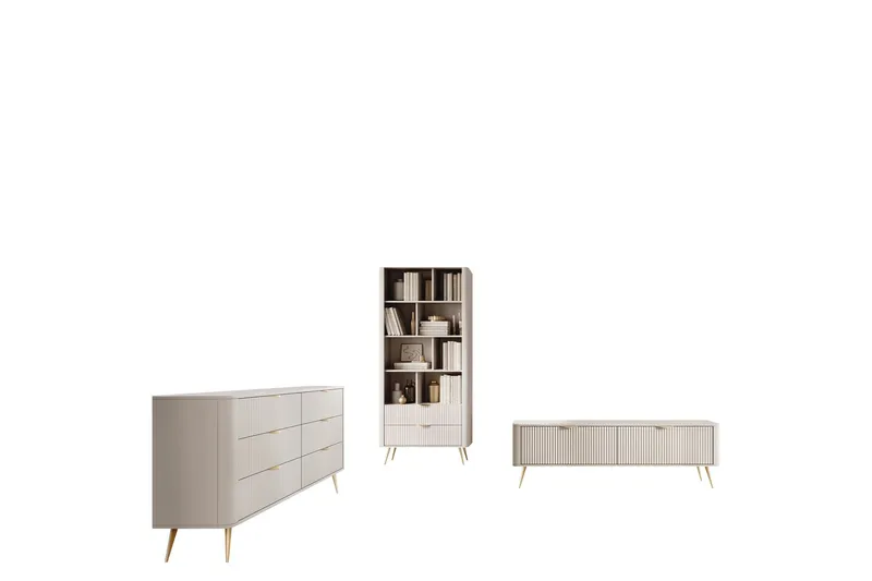 Forba Möbelset För Vardagsrum - Beige (Art.nr 3078083) — Beige