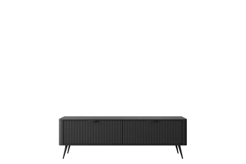 Forba Tv-bänk 164 cm - Svart — Svart