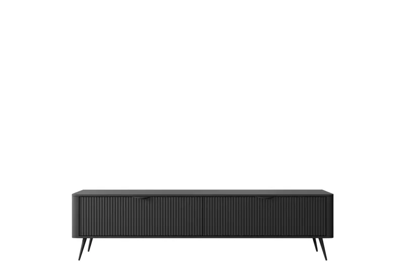 Forba Tv-bänk 200 cm - Svart — Svart
