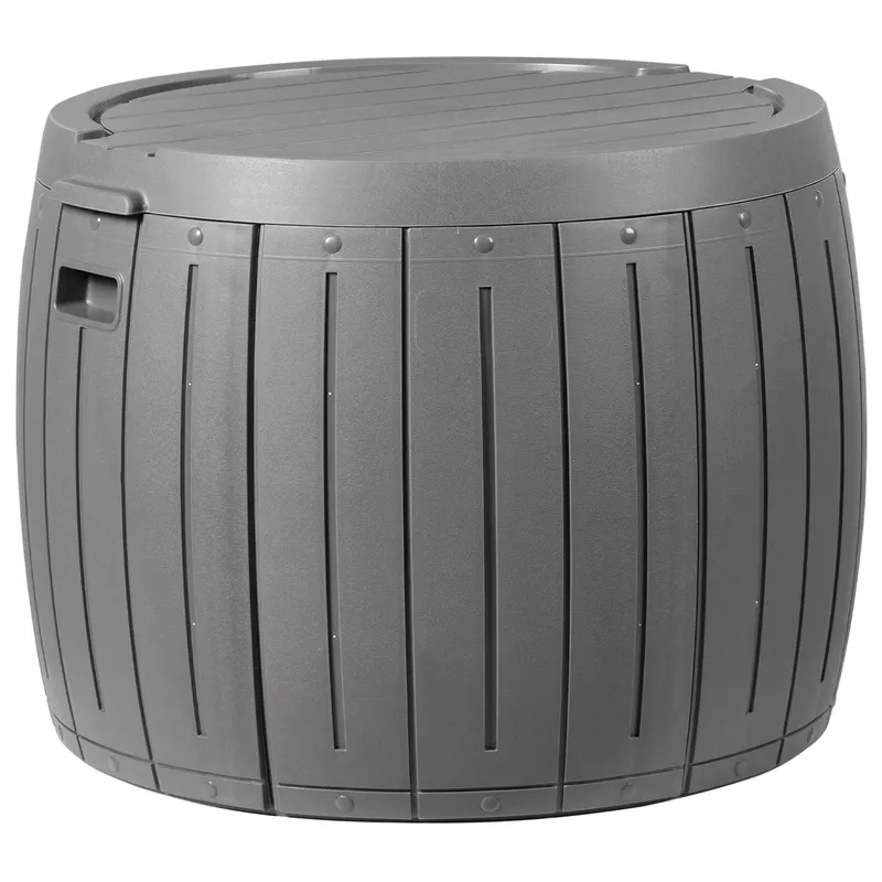 Förvaringslåda utomhus Prinos 56x56 cm - Grå — Grå