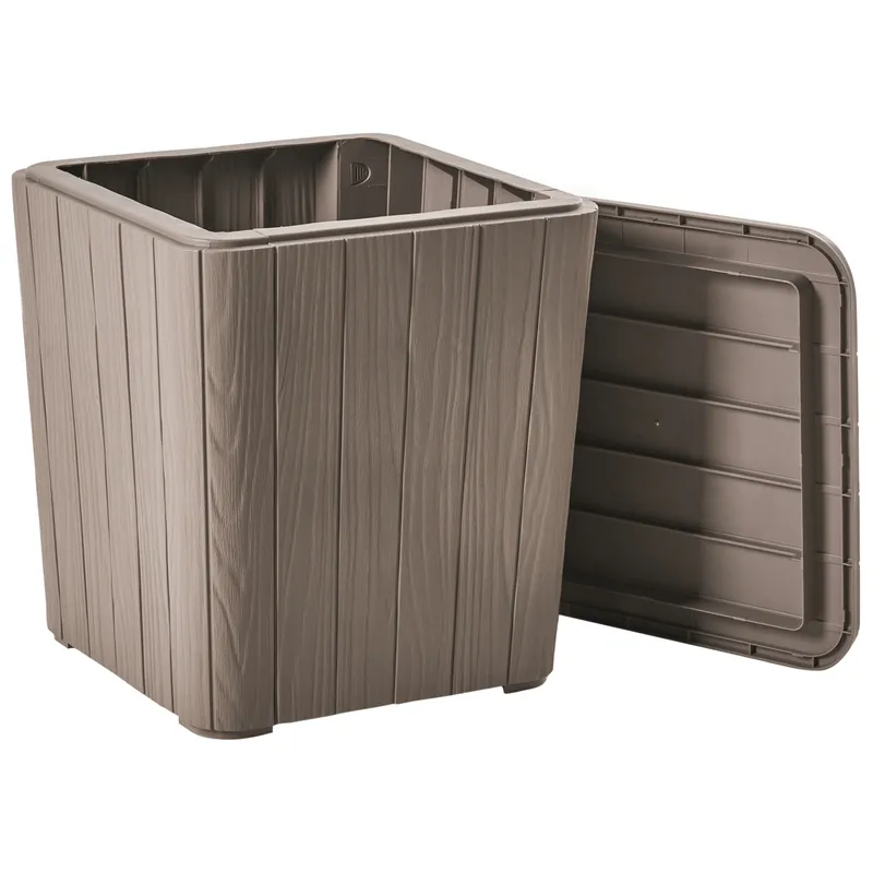 Förvaringslåda utomhus Sarandi 40x40 cm - Beige — Beige