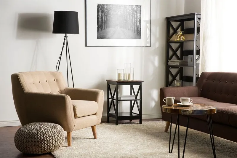 Foster Soffbord 40 cm - Svart — Svart