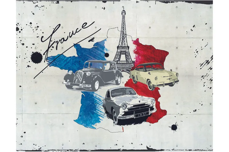 Fototapet Admirer Of Cars France 250x193 - Artgeist sp. z o. o. — Artgeist sp. z o. o.