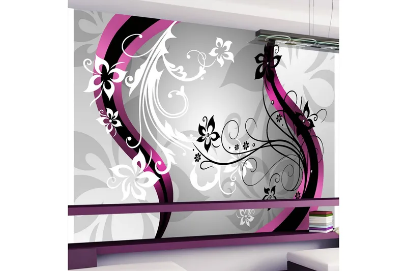 Fototapet Art-Flowers Pink 400x280 - Artgeist sp. z o. o. — Artgeist sp. z o. o.
