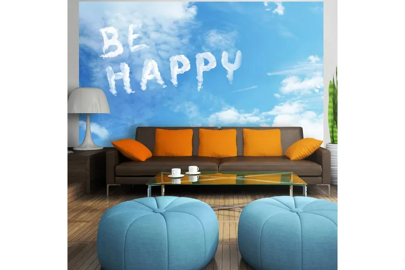 Fototapet Be Happy 150x105 - Artgeist sp. z o. o. — Artgeist sp. z o. o.