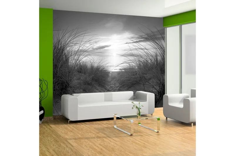 Fototapet Beach Black And White 300x210 - Artgeist sp. z o. o. — Artgeist sp. z o. o.