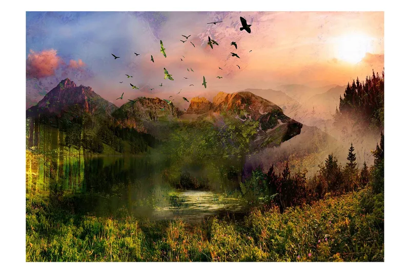 Fototapet Bear In The Mountain 300x210 - Artgeist sp. z o. o. — Artgeist sp. z o. o.