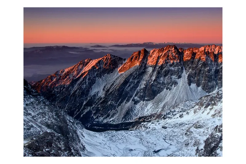 Fototapet Beautiful Sunrise In The Rocky Mountains 200x154 - Artgeist sp. z o. o. — Artgeist sp. z o. o.