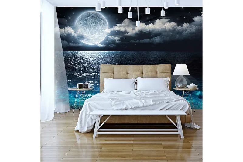 Fototapet Blue Lagoon 150x105 - Artgeist sp. z o. o. — Artgeist sp. z o. o.