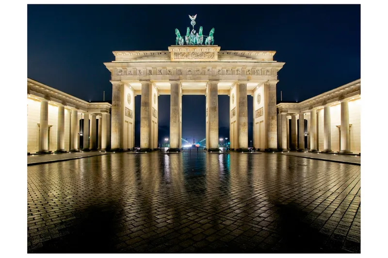 Fototapet Brandenburger Tor På Natten 400x309 - Artgeist sp. z o. o. — Artgeist sp. z o. o.