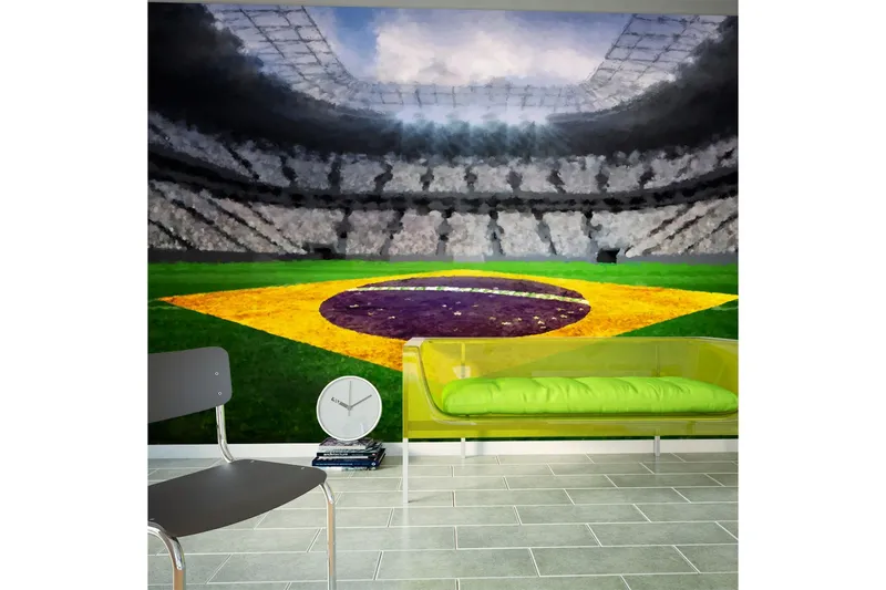 Fototapet Brazilian Stadium 150x105 - Artgeist sp. z o. o. — Artgeist sp. z o. o.