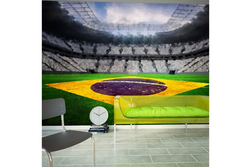 Fototapet Brazilian Stadium 200x140 - Artgeist sp. z o. o. — Artgeist sp. z o. o.