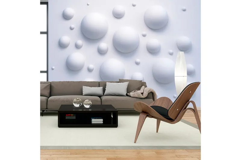 Fototapet Bubble Wall 300x210 - Artgeist sp. z o. o. — Artgeist sp. z o. o.