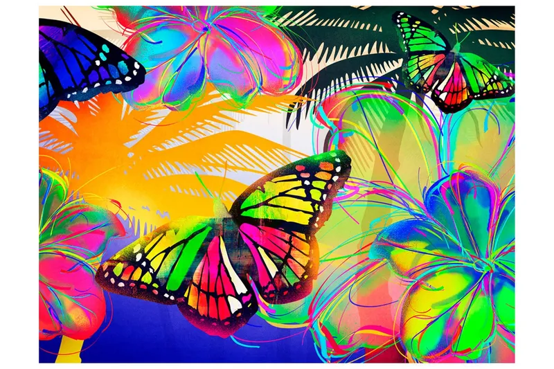 Fototapet Butterflies In The Stomach 250x193 - Artgeist sp. z o. o. — Artgeist sp. z o. o.